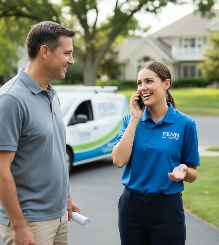 Fenn Pest Control customer support in Touchet